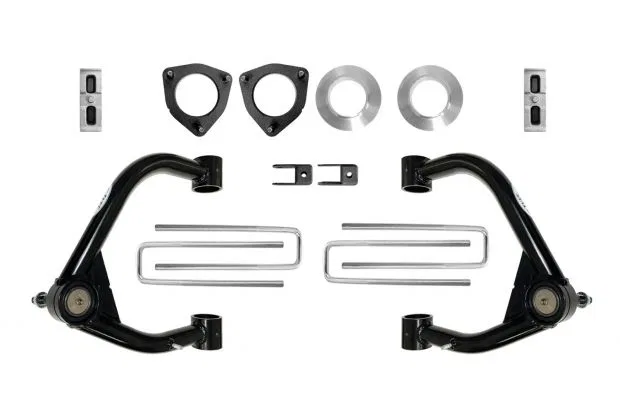 14199 – TUFF COUNTRY Lift Kit Suspension, 4 Inch Front Lift 2 Inch Rear Lift Without Shocks In Kit - Shock Change Not...